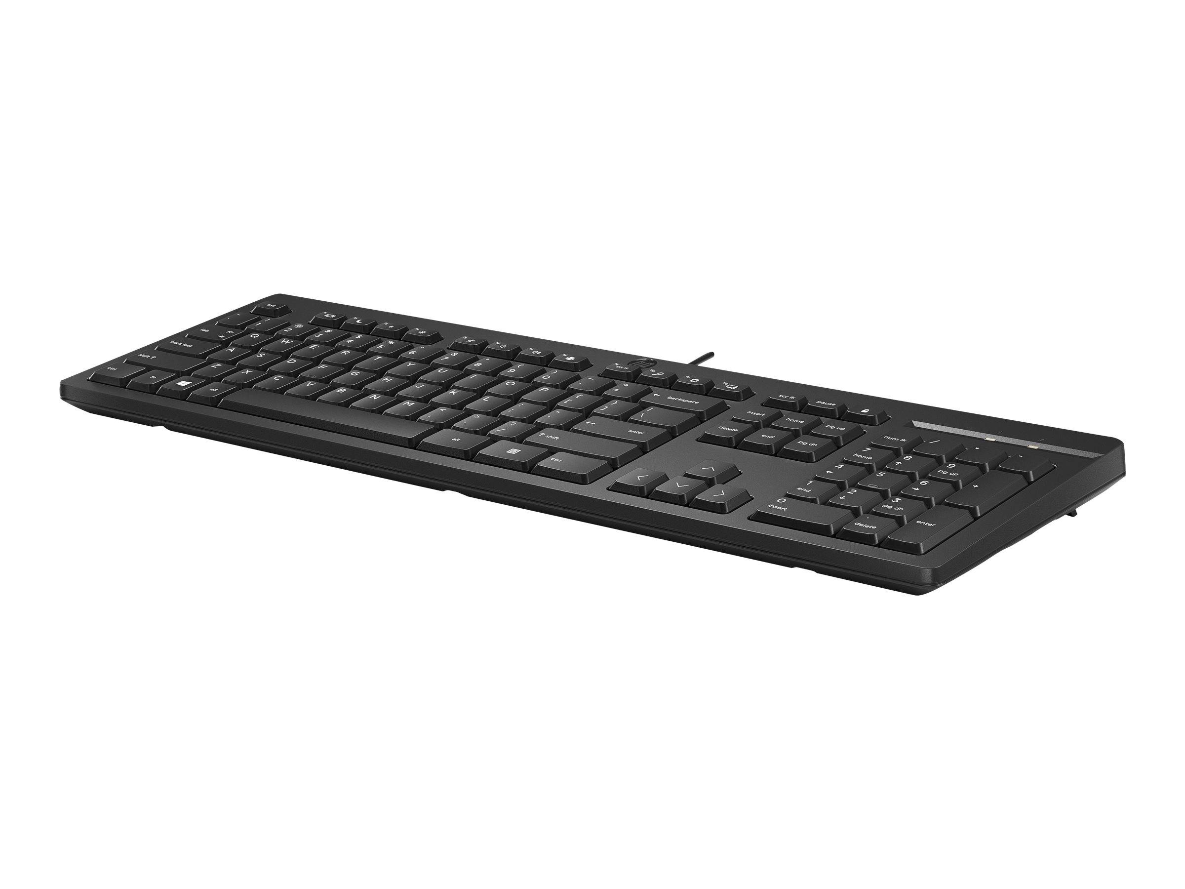 HP 125 - Tastatur - USB - Norwegisch - für HP 34-0