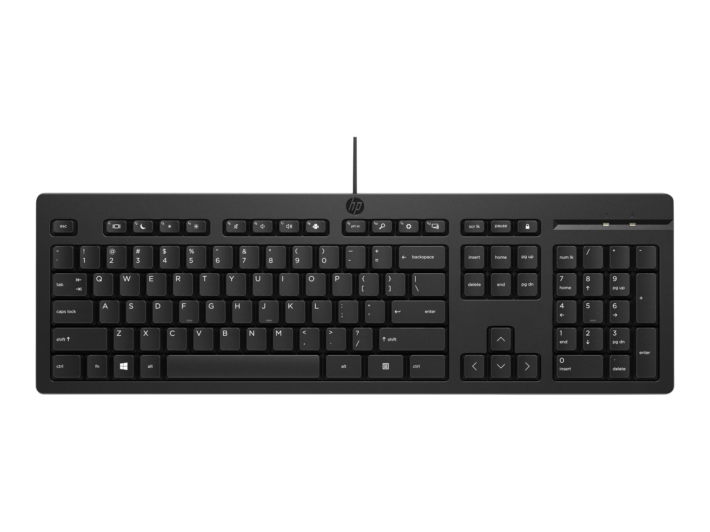 HP 125 - Tastatur - USB - Norwegisch - für HP 34-1