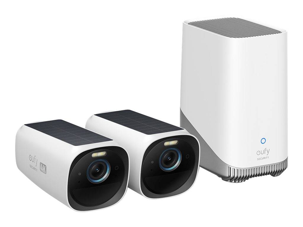 ANKER INNOVATIONS - Eufy S330 eufyCam (eufyCam 3) - Netzwerk-Überwachungskamera - Außenbereich - wetterfest - Farbe (Tag-0