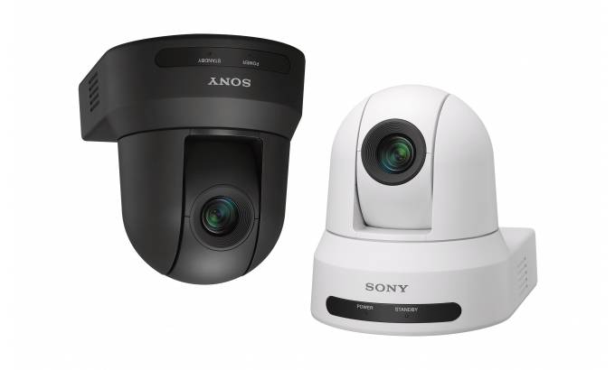 Sony SRG-X40UH/WC PTZ Kamera, 3840 x 2160 4K UHD, 8 MP, 30 fps, 70°-4