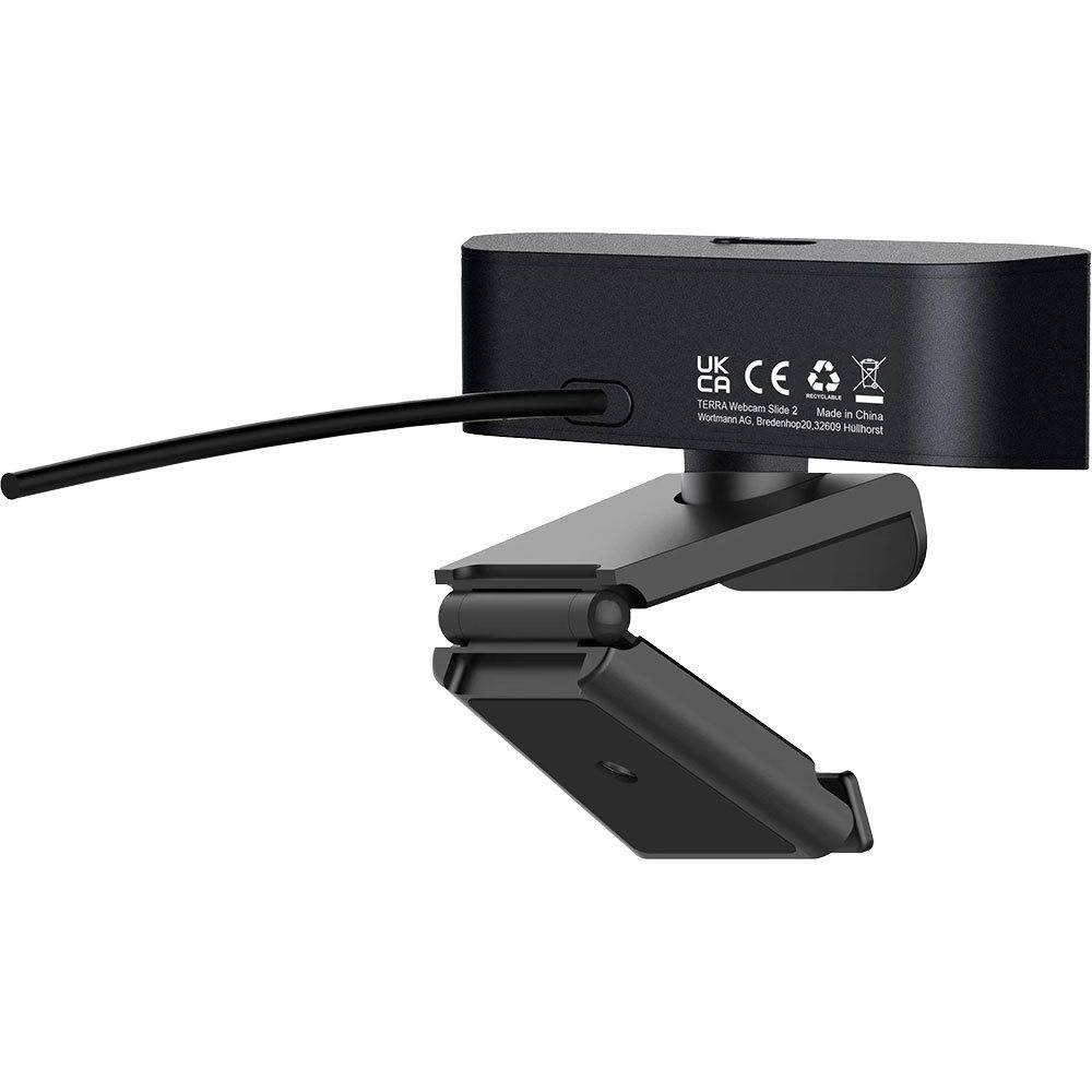 Wortmann TERRA Webcam Slide 2 mit Schieber (C1919) Full-HD, Auto Focus, Stereo Mic, Privacy Slider /-1