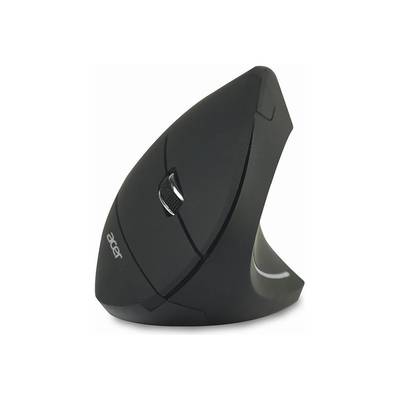 Acer - Maus - vertikal - ergonomisch - Für Rechtshänder - optisch - 6 Tasten - kabellos - 2.4 GHz - kabelloser Empfänger-0