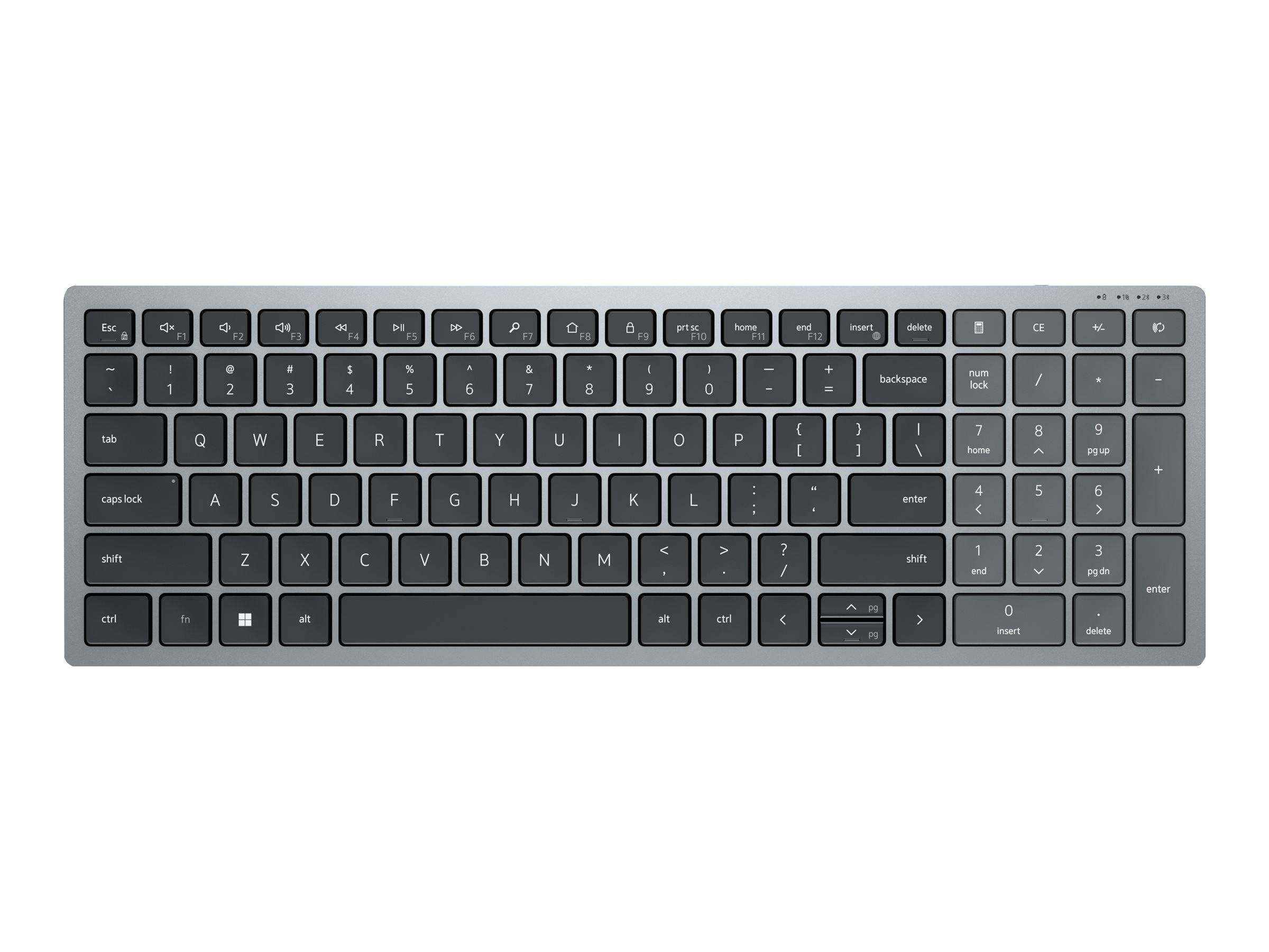 DELL Compact Multi-Device Wireless Keyboard - KB740 - German (QWERTZ)