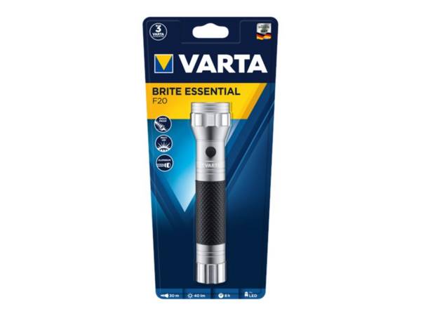 Varta Brite Essential F20 - Taschenlampe - LED