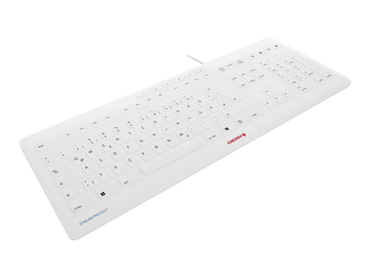 CHERRY STREAM - Tastatur - USB - Deutsch - Tastenschalter: CHERRY SX-3