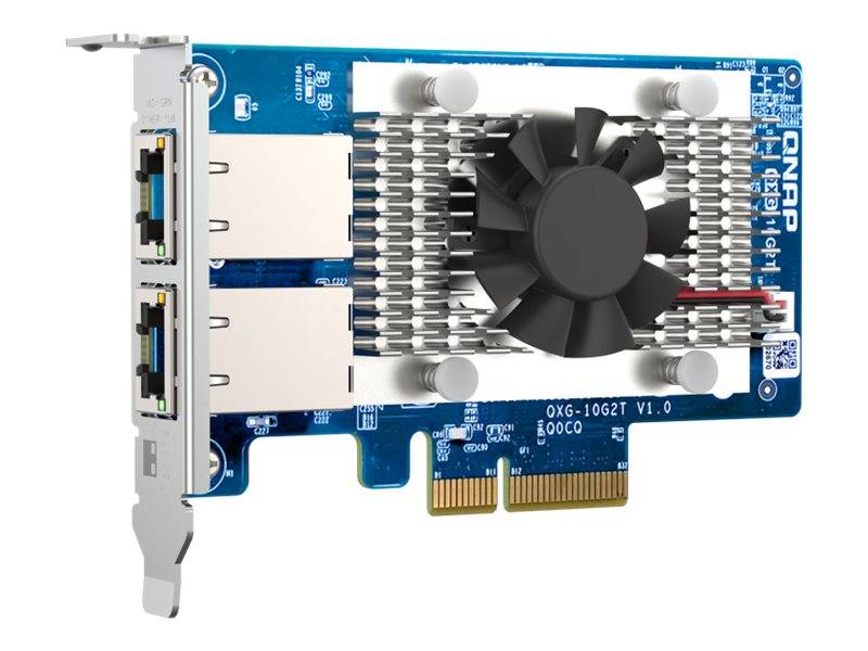 QNAP QXG-10G2T - Netzwerkadapter - PCIe 3.0 x4 Low-Profile - 100M/1G/2.5G/5G/10-0