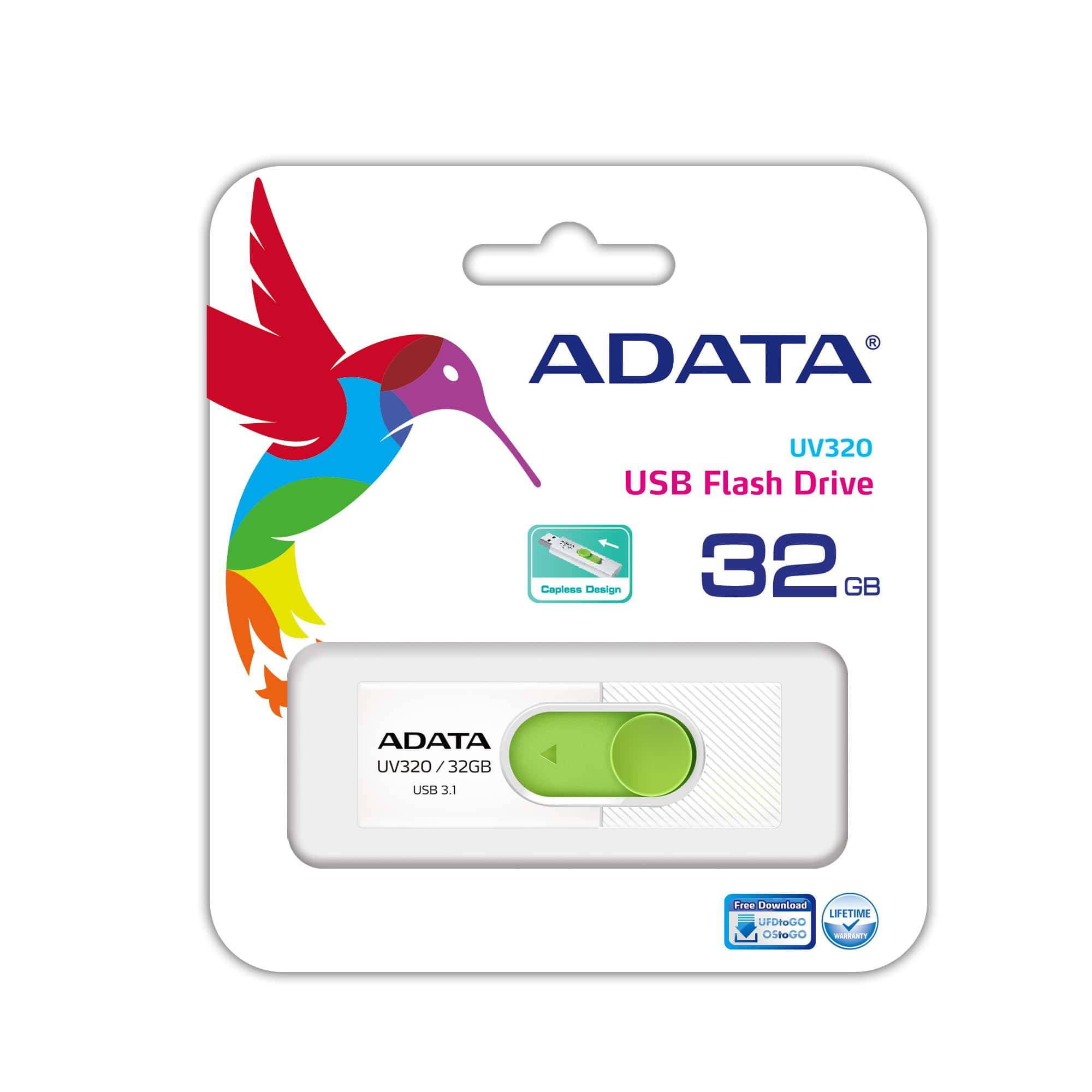 ADATA UV320 - USB-Flash-Laufwerk - 32 GB - USB 3.1-2