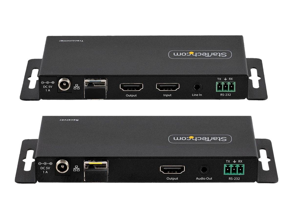 StarTech.com 4K HDMI over Fiber Extender Kit, 4K 60Hz up to 3300ft/1km (Single Mode)-4