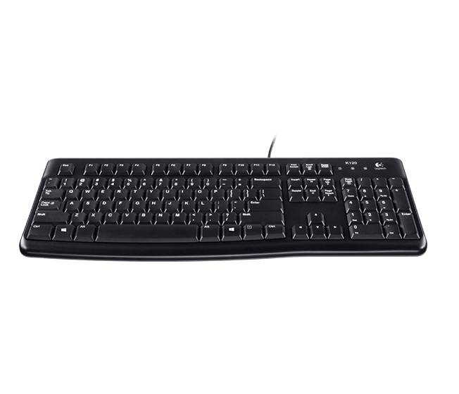 Logitech Desktop MK120 - Volle Größe (100%) - Kabelgebunden - USB - Schwarz - Maus enthalten - TL: Deutsch, QWERTZ-2