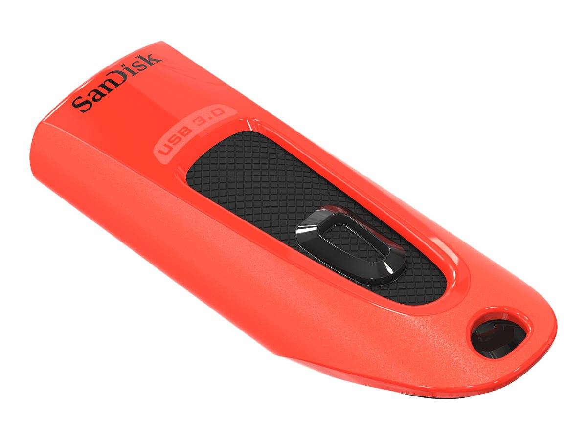 SanDisk Ultra - USB-Flash-Laufwerk - 64 GB - USB 3.0 - Blau, Rot (Packung mit 2)-1
