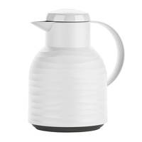 EMSA SAMBA Wave Isolierkanne, 1 l, Weiß, Polypropylen (PP), 178 mm, 145 mm, 215 mm-0