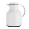 EMSA SAMBA Wave Isolierkanne, 1 l, Weiß, Polypropylen (PP), 178 mm, 145 mm, 215 mm