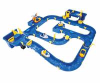 BIG Waterplay Amsterdam, Fahrzeug- & Schienen-Set, 3 Jahr(e), Kunststoff, Blau, Gelb-0