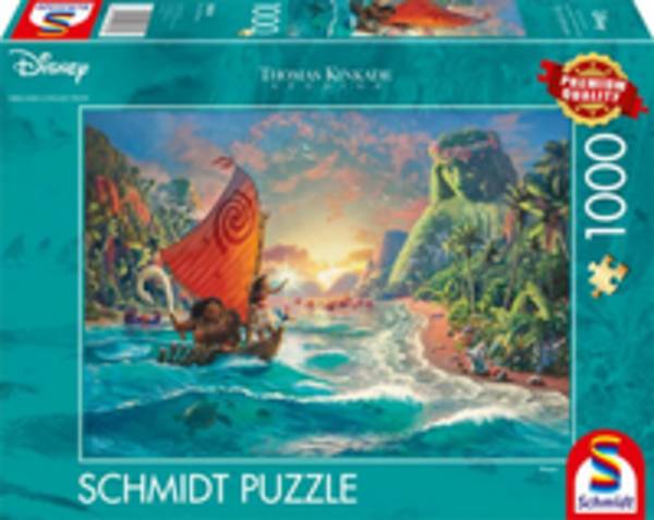 Schmidt Spiele Moana – Vaiana, 1000 Stück(e), Cartoons