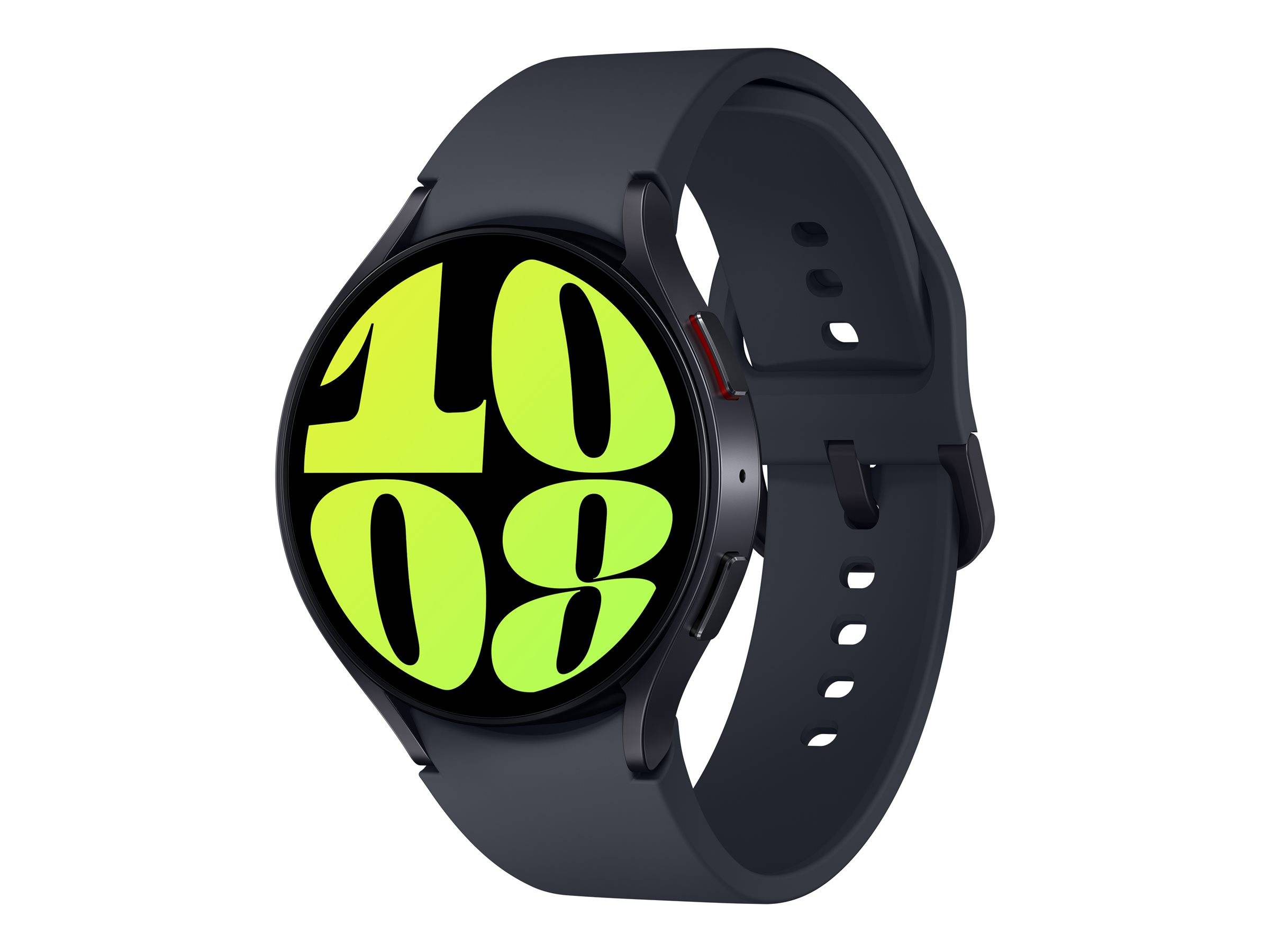 Samsung Galaxy Watch6 - 44 mm - intelligente Uhr mit Sportband - Graphit - Bandgröße: M/L - Anzeige 3.73 cm (1.5"")-0