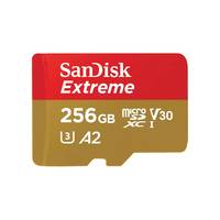 SanDisk Extreme - Flash-Speicherkarte - 256 GB - A2 / Video Class V30 / UHS-I U3-1