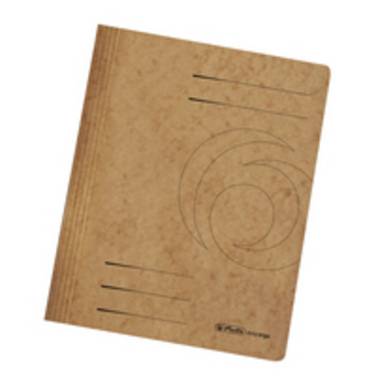 Herlitz 10902955, Präsentationsmappe, A4, Karton, Braun, 1 Stück(e)