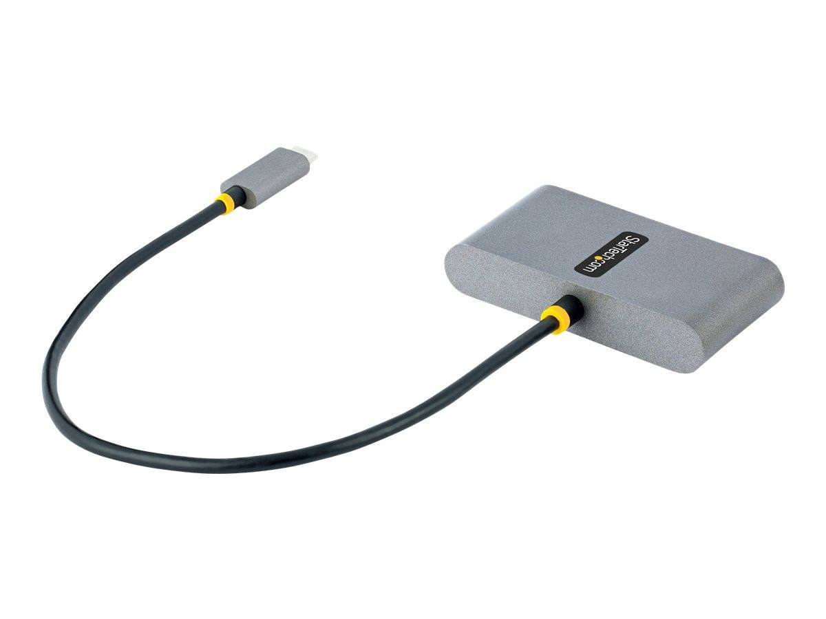 StarTech.com 4-Port USB-C Hub with 100W Power Delivery Pass-Through Charging, 2x USB-A + 2x USB-C, 5Gbps, USBC Hub w/ 1f