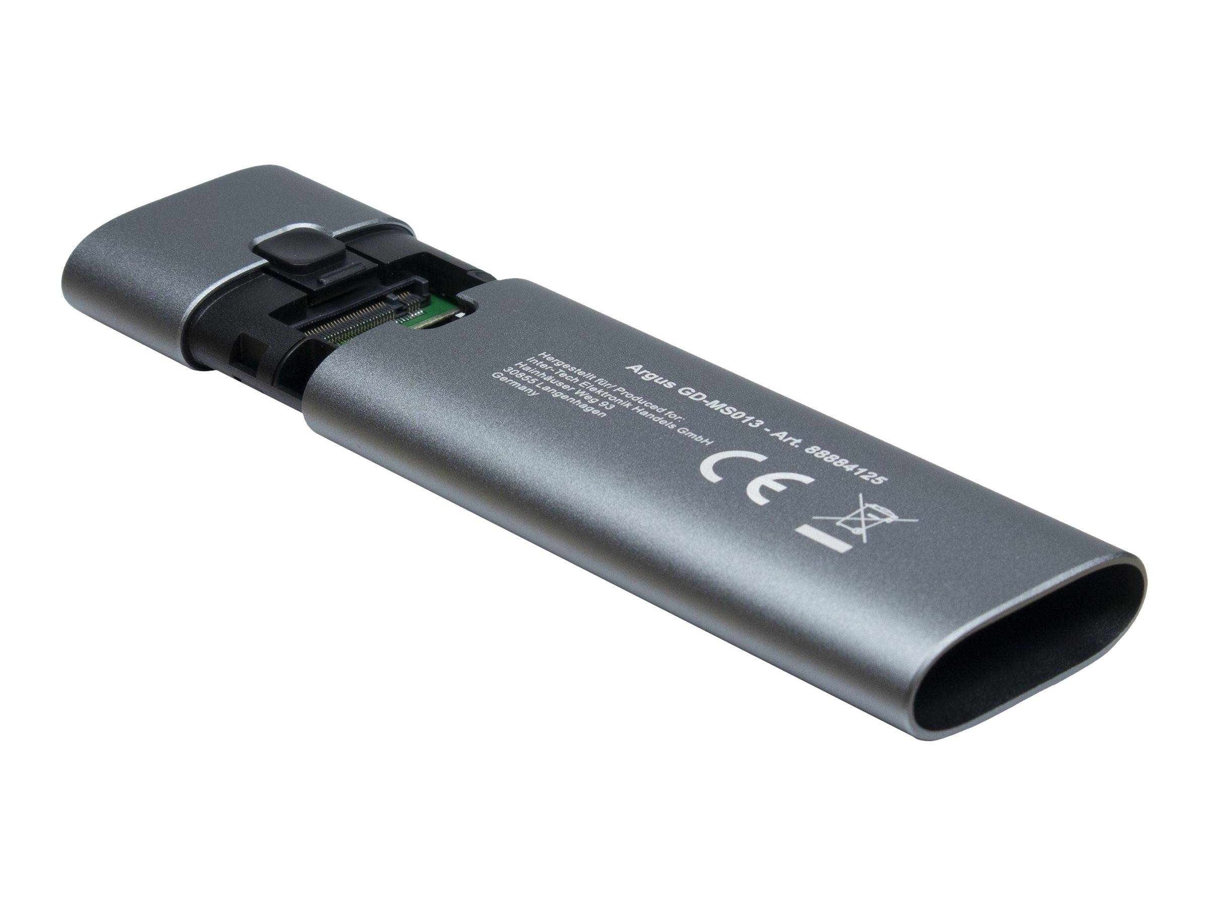 INTER-TECH - Argus GD-MS013 - Speichergehäuse - M.2 NVMe Card / PCIe (NVMe)-1