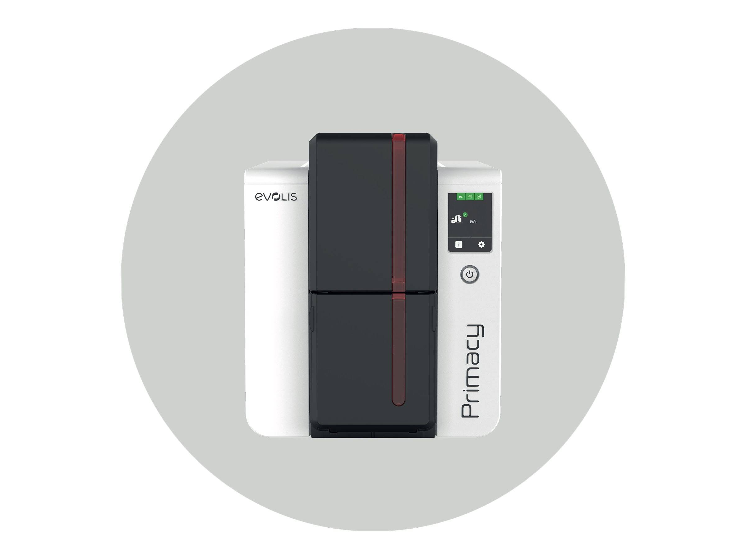 Evolis Primacy 2 Duplex Expert - Plastikkartendrucker - Farbe - Duplex - Farbsublimation/Thermoharz wiederbeschreibbar --4