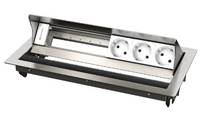 Kindermann CablePort standard² 6-fold - Steckdosengehäuse für Unterputzmontage-2