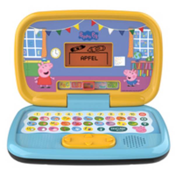 VTech Peppas Lernlaptop, Kinder-Laptop, 3 Jahr(e), 540 g, Mehrfarbig