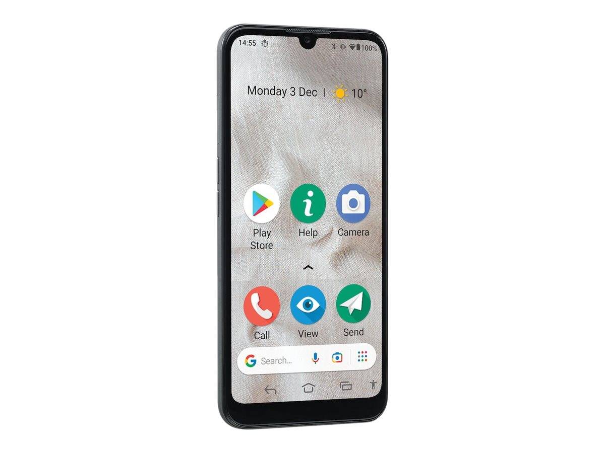 Doro 8100, 15,5 cm (6.1 Zoll), 2 GB, 32 GB, 13 MP, Android 10 Go edition, Grau-3