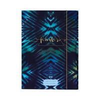 Herlitz Sammelmappe A3 New Batik Fearless, A3, Blau, Navy, Porträt, Gummiband, 1 Stück(e)-0