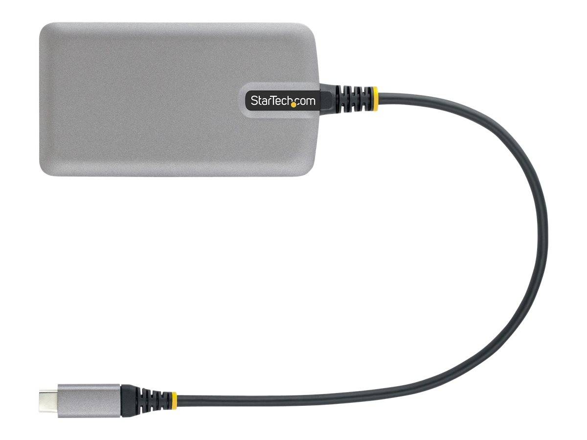 StarTech.com 4-Port USB-C Hub, USB 3.0 5Gbps, Bus Powered, USB Type-C to 4x USB-A Hub with Optional Auxiliary Power Inpu-1