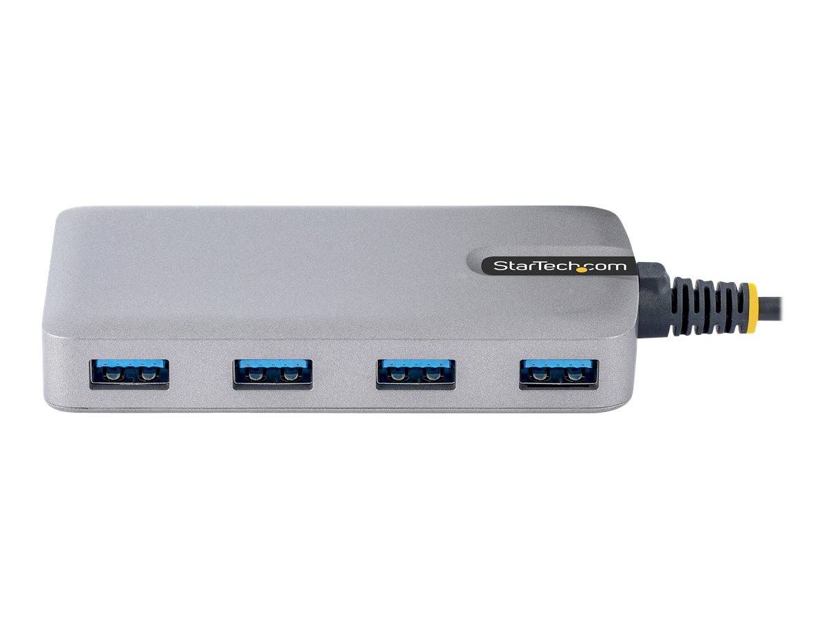 StarTech.com 4-Port USB-C Hub, USB 3.0 5Gbps, Bus Powered, USB Type-C to 4x USB-A Hub with Optional Auxiliary Power Inpu-2