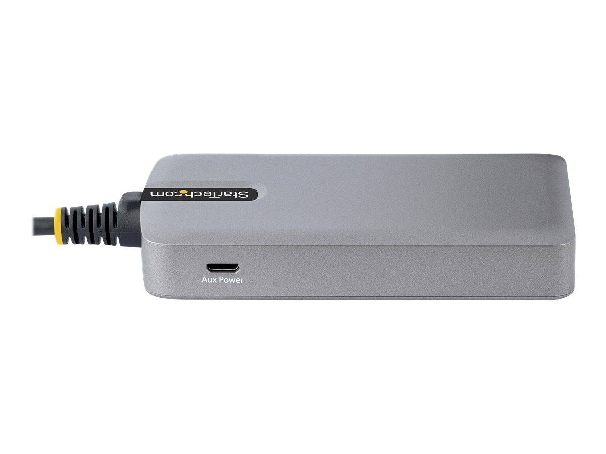 StarTech.com 4-Port USB-C Hub, USB 3.0 5Gbps, Bus Powered, USB Type-C to 4x USB-A Hub with Optional Auxiliary Power Inpu-3