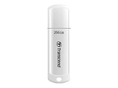 Transcend JetFlash 730 - USB-Flash-Laufwerk - 256 GB - USB 3.1 Gen 1 - weiß-0