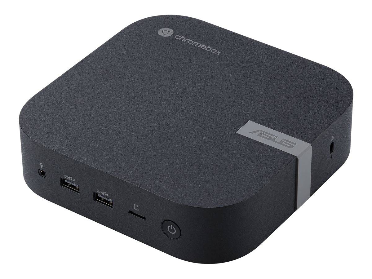 ASUS Chromebox 5 SC002UN - Mini-PC - 1 x Celeron 7305 / 1.1 GHz - RAM 4 GB - SSD 128 GB - NVMe - UHD Graphics - 1GbE, 2.-2