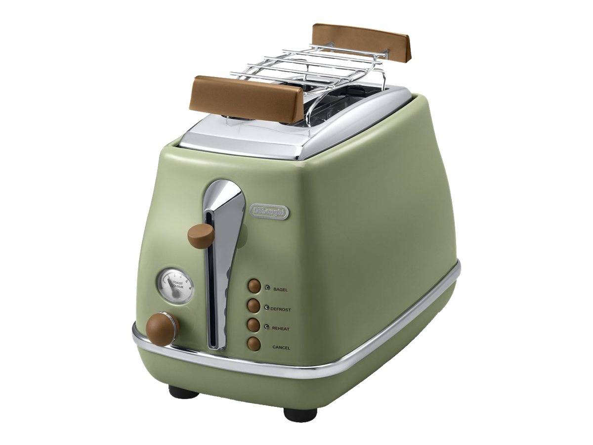 DE LONGHI - De'Longhi Icona Vintage CTOV 2103.GR - Toaster-0