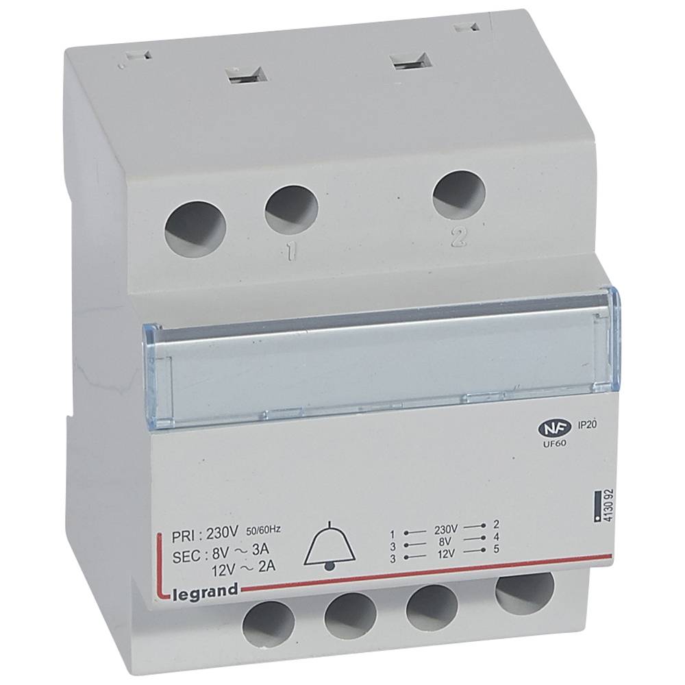 Legrand Bticino Klingeltransformator 413092 12/8V 2/3A-1