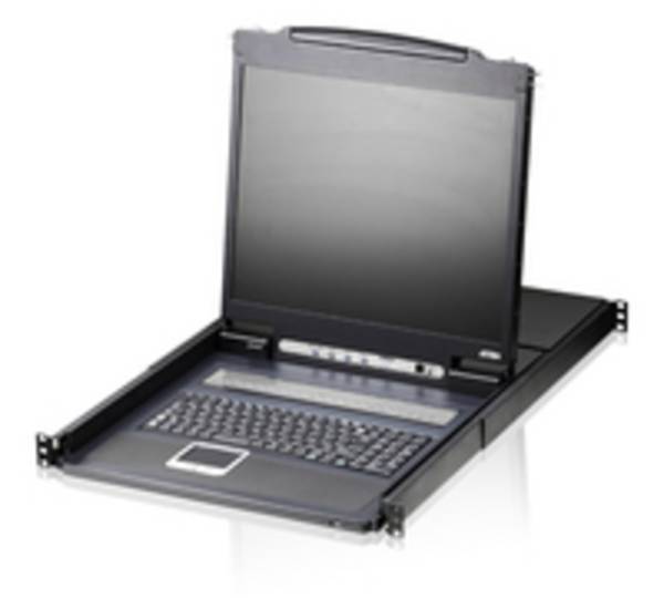 ATEN CL1308N, 1280 x 1024 Pixel, Rack-Einbau, 22 W, 1U, Schwarz