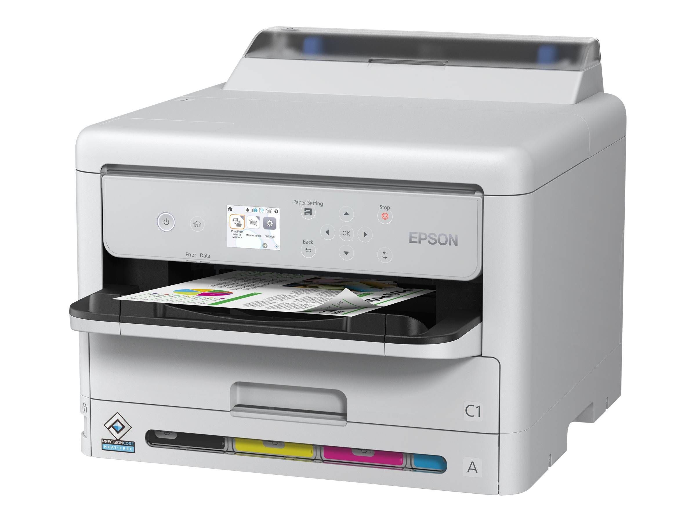 Epson WorkForce Pro WF-C5390DW - Drucker - Farbe - Duplex - Tintenstrahl - A4/Legal - 4800 x 1200 dpi - bis zu 25 Seiten-2