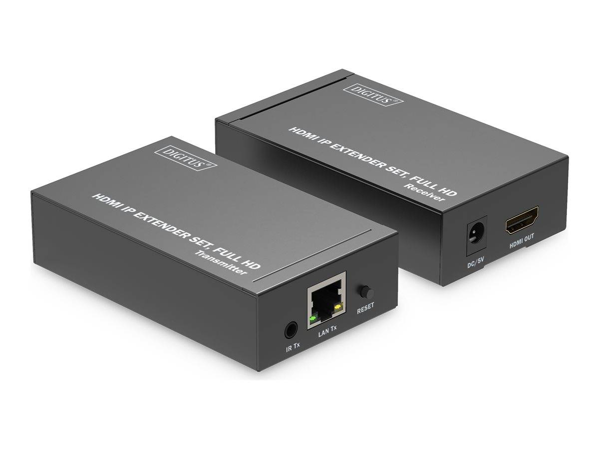 DIGITUS - HDMI IP Extender Set, Full HD-1