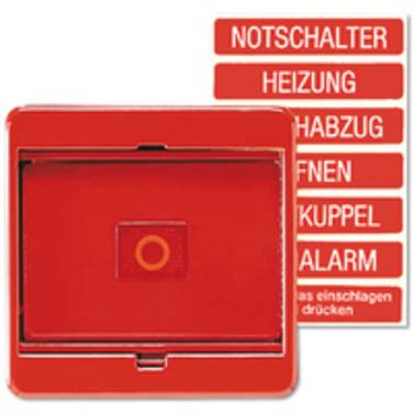JUNG ABDECKUNG ROT 561GLRT