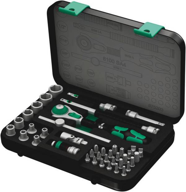 Wera 05003535001, Steckschlüssel-Satz, 1/4", Imperial, 1 Kopf/Köpfe, 1/2,1/4,3/16,3/8,5/16,7/16,7/32,9/16,9/32,11/32", T
