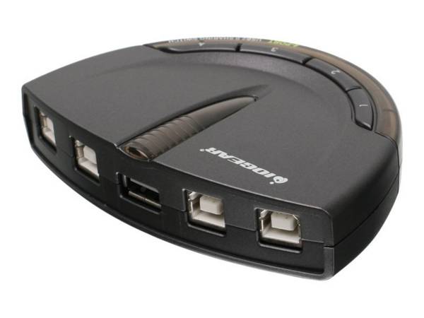 IOGEAR GUB431 - USB-Umschalter für die gemeinsameNutzung von Peripheriegeräten -