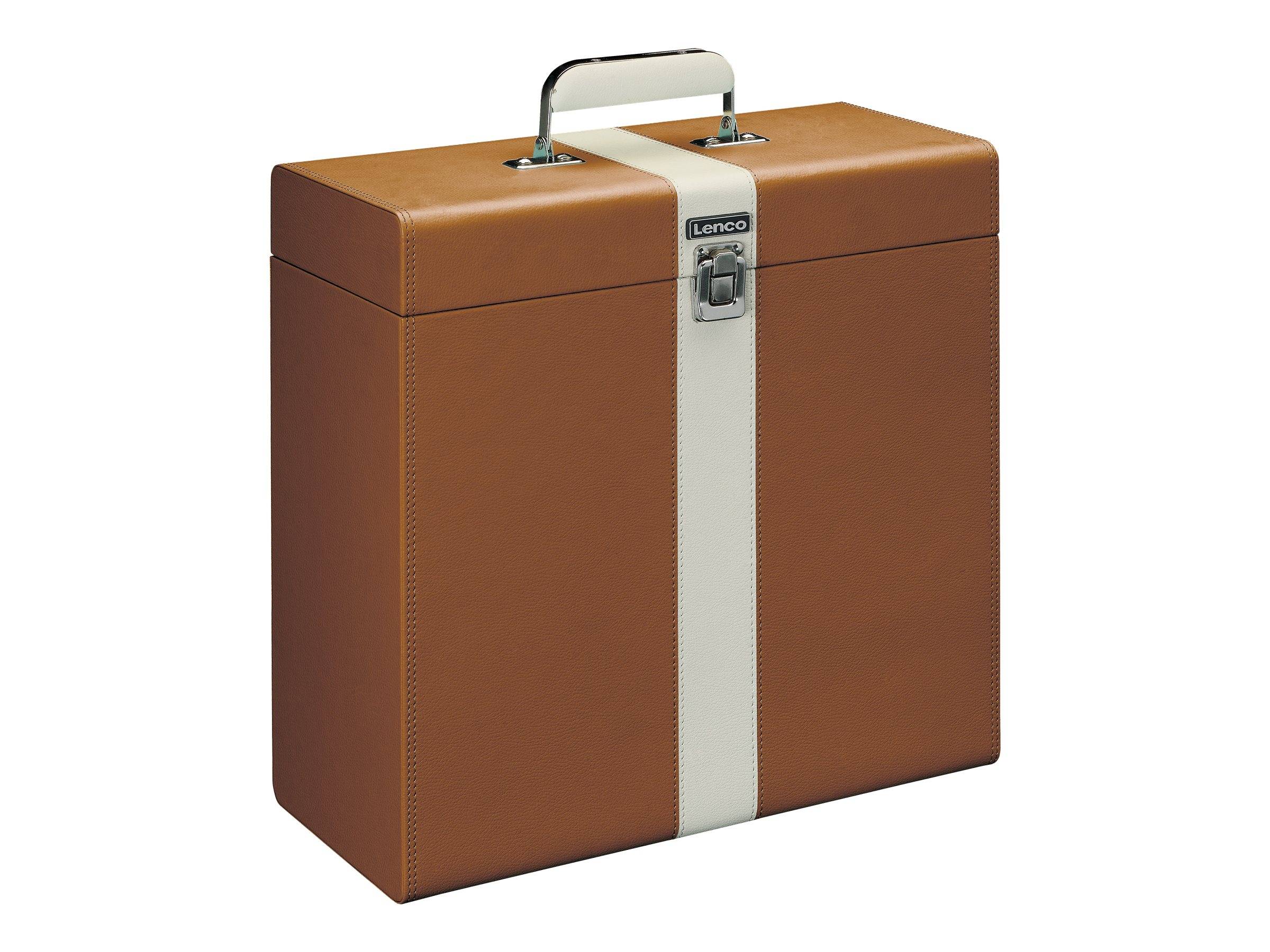 Lenco Classic Phono TTA-301BNWH - Tasche für 30 Vinyl-Schallplatten-2