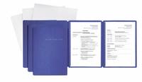 Pagna Special - Klemmleistenordner - für B4 - Blau (Packung mit 3)-1