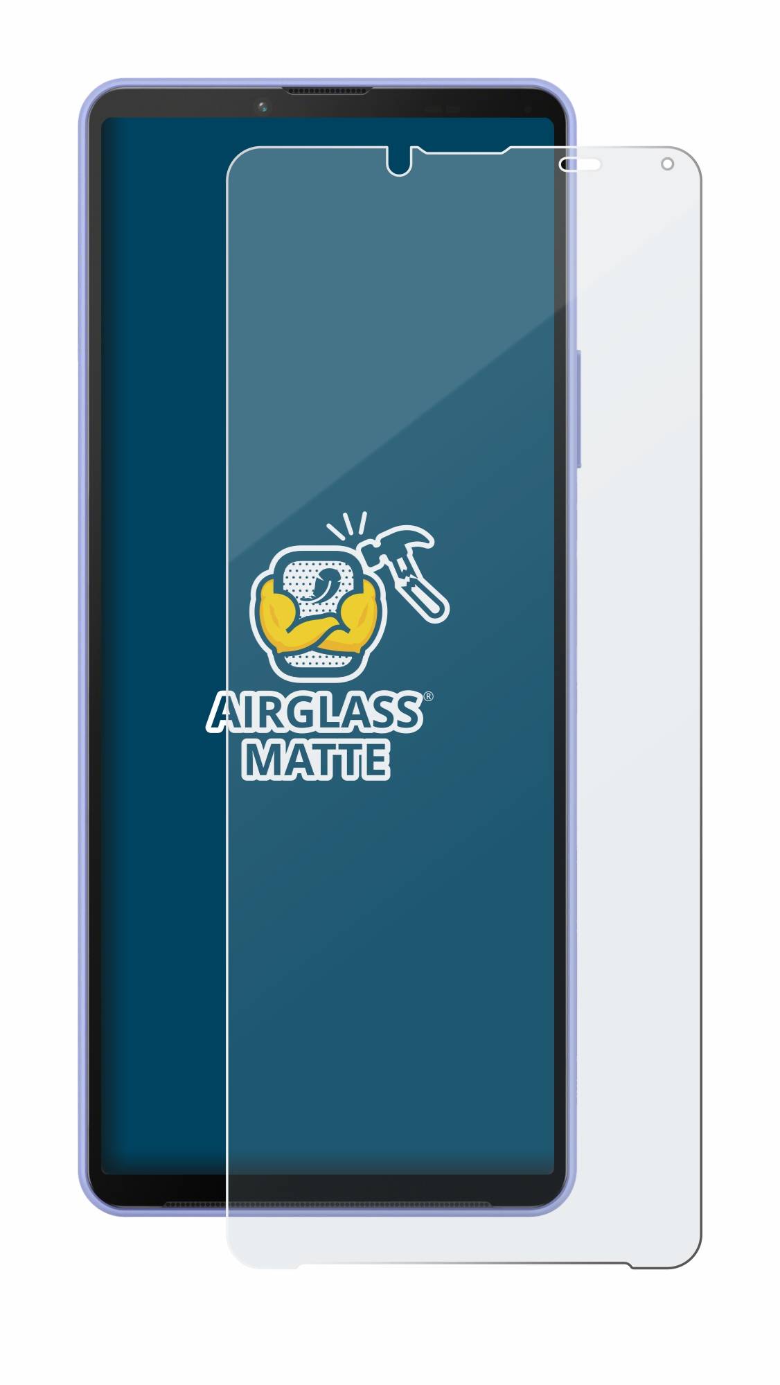 BROTECT Entspiegelungs Schutzglas für Sony Xperia 10 IV Schutzfolie Panzer Folie Glas Display Schutz matt-2