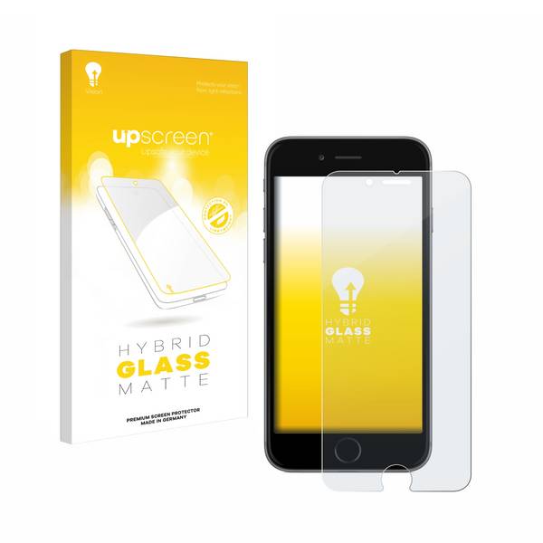 upscreen Flexible Panzerglasfolie für Apple iPhone 6S Schutzglas 9H Hybridglas Matt Entspiegelt
