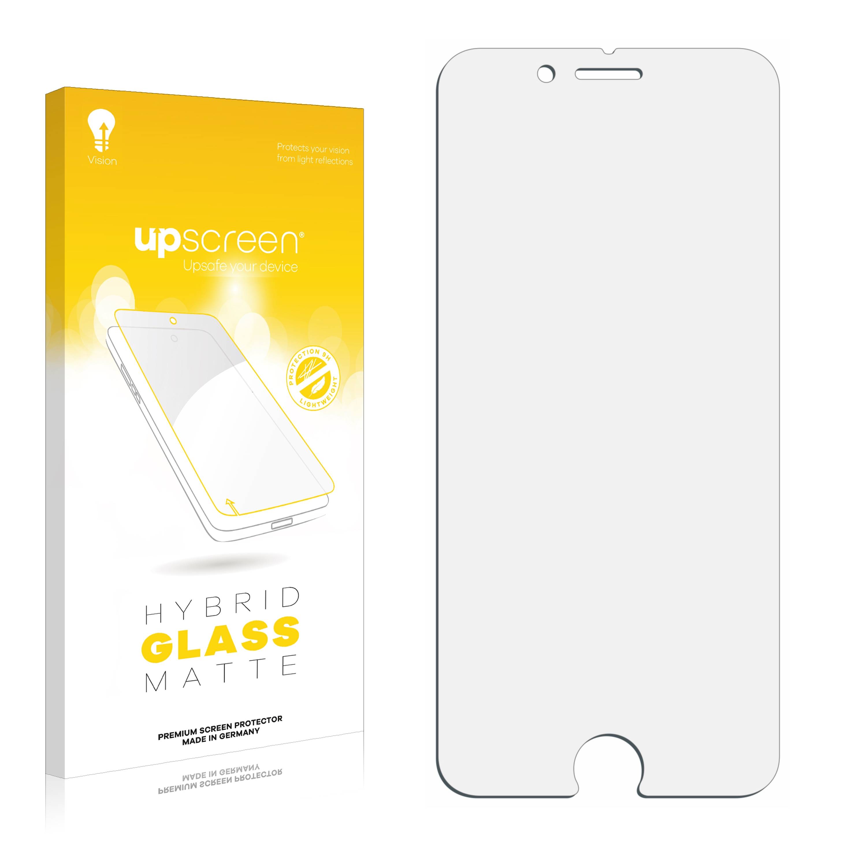 upscreen Flexible Panzerglasfolie für Apple iPhone 6S Schutzglas 9H Hybridglas Matt Entspiegelt-3