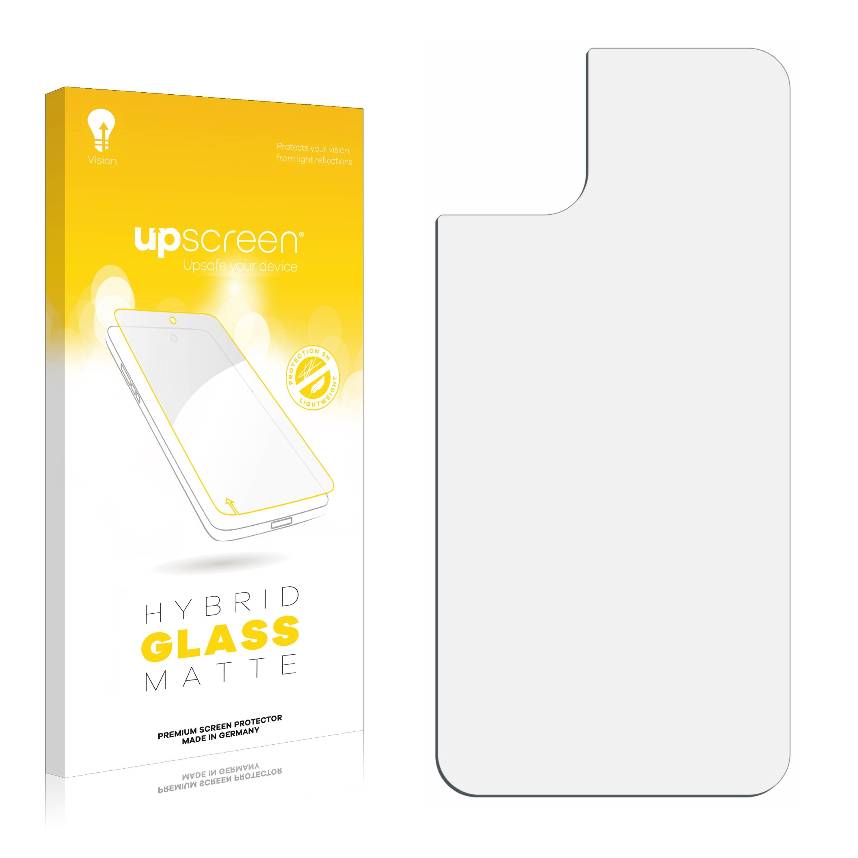 upscreen Flexible Panzerglasfolie für Apple iPhone 11 (Rückseite) Schutzglas 9H Hybridglas Matt Entspiegelt-2