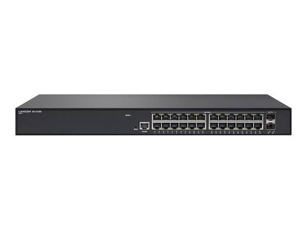 GS-3126X - Switch - L3 Lite - managed - 24 x 10/100/1000 + 2 x 10 Gigabit SFP+ (