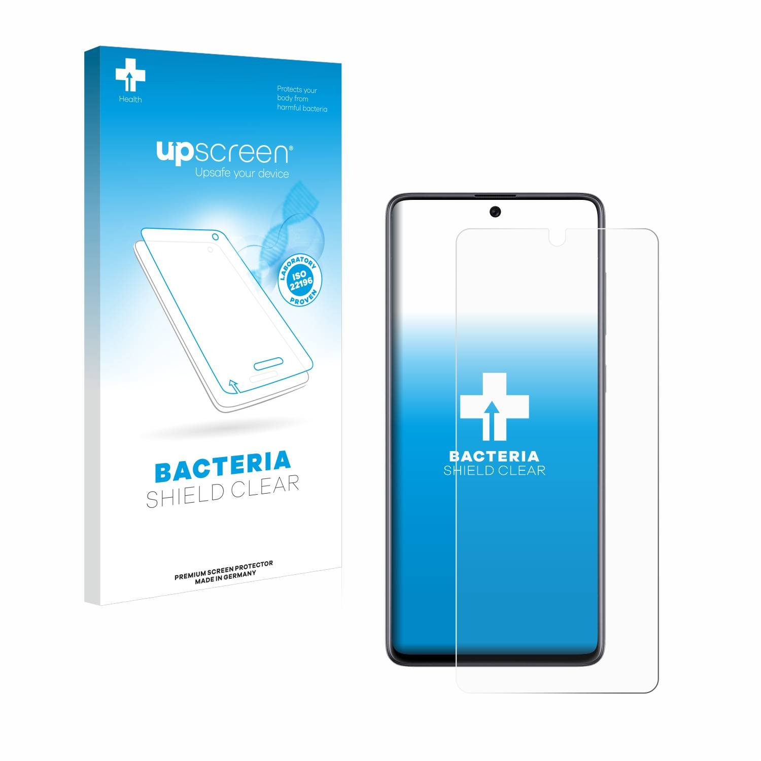 upscreen Schutzfolie für Samsung Galaxy A71 Antibakterielle Folie Klar Anti-Kratzer-0