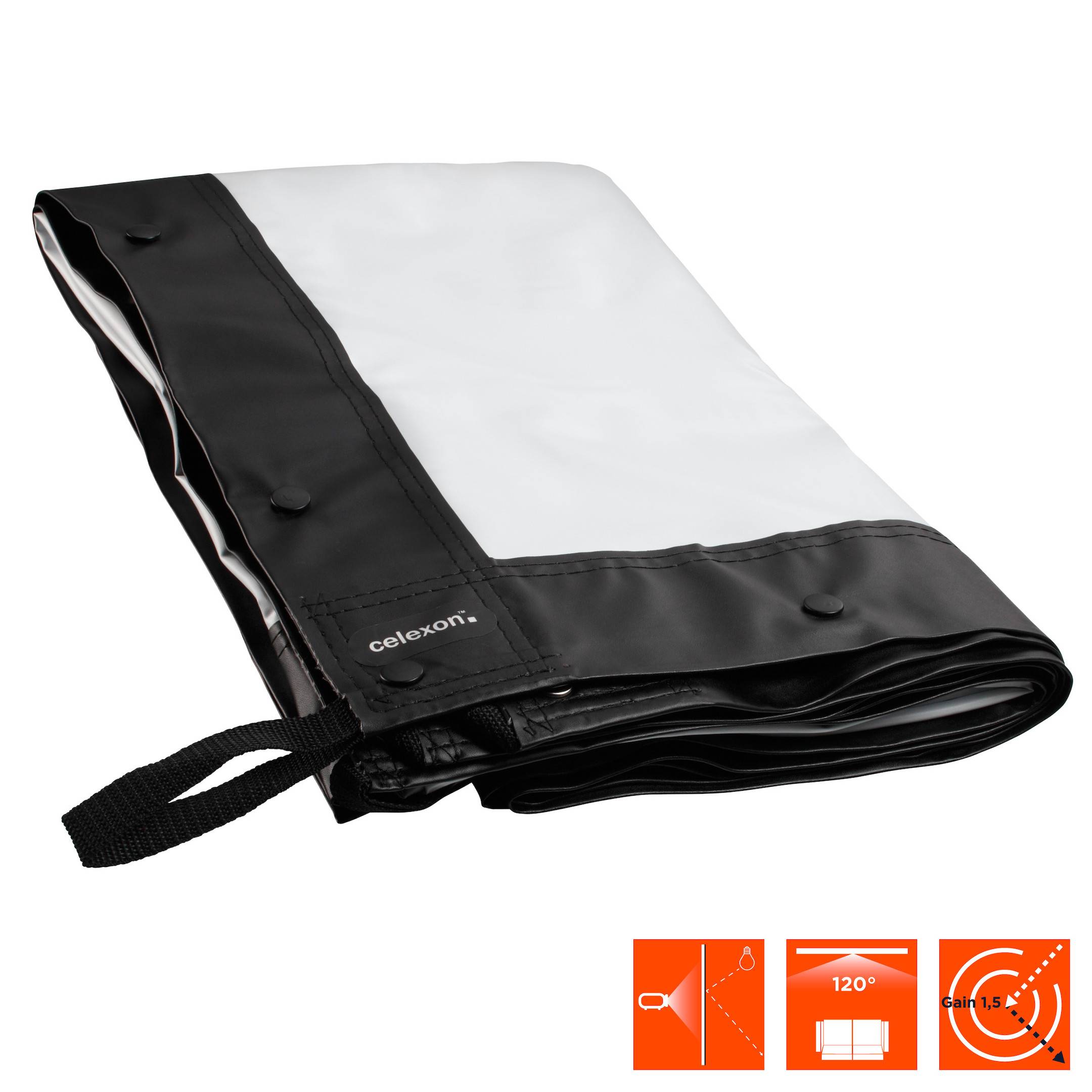 celexon Faltrahmen Leinwand Mobil Expert 244 x 183cm, Frontprojektion-2